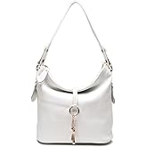 Fashion Designer Women Shoulder Bag Metal Tassel Real Leather Tote Handbag Ladies Crossbody