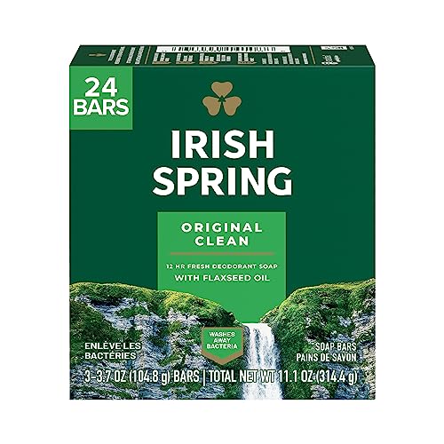 Irish Spring Bar Soap for Men, Original