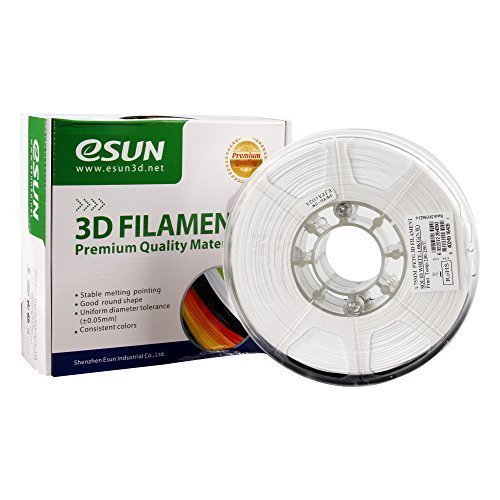 Esun 3d 1.75mm petg white filament 1kg (2.2lb), petg 3d…