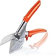 Versatile Multi-Angle Miter Shear Cutter for Precision Cutting: 45-135 Degree Adjustable, Perfect for Soft Wood, Plastic, PVC, Crafts, Molding, Trunking - Easy Use & Quick Accurate Cuts