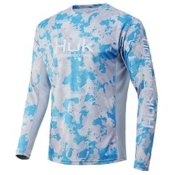 HUK Men's Icon X Camo Long Sleeve Performance