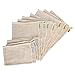 Atopsell Reusable Mesh Produce Bags BCI Cotton Premium Lightweight Washable Durable Bags Set of 10 with 3 Different Sizes for Storage Grocery Shopping 3 Small/4 Medium/3 Large
