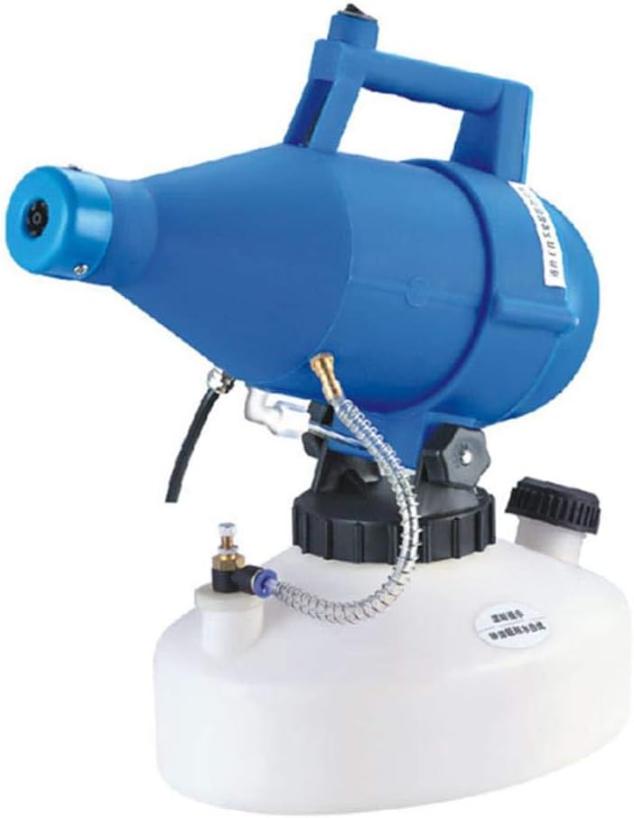4.5L Electric Ultra-Low Capacity Sprayer 1400W Portable Fog Machine Spray Range 5-10 Meters Flow 150-260Ml / Min (Adjustable) for Farm School Hospital Hotel