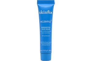 SKIN FIX Skinfix Eczema+ Dermatitis Face Balm: Target Facial Dermatitis, Eczema & Dry Skin Patches, Concentrated Balm That Leaves Irritated Skin Soothed & Protected, 0.48 Fl Oz