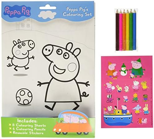 The Range Peppa Pig's Colouring Set