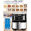 Proscenic-T21-Smart-WiFi-Air-Fryer-55L-for-Home-Multi-Functions-Digital-Touchscreen-1700W-Electric-Airfryer-Oilless-Cooker-Works-with-Alexa-Google-Assistant-APP-Online-Recipes-Easy-Cook Proscenic T21 Air Fryer, 5.5L Air Fryers for Home Use, 8 Presets, LED Onetouch Screen, 100+ Recipes Online, Low Fat…