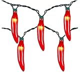 Chili Pepper String Lights, 35 Red Chili Pepper
