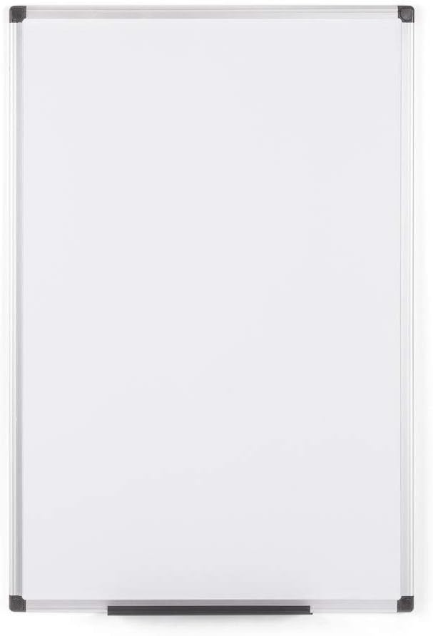 Bi-Office Maya Magnetic Dry Wipe Aluminium Framed Whiteboard 60x90cm, W60 x H90 cm - Image 3