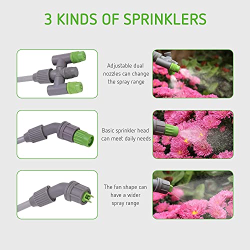 VIVOSUN 1 Gallon Pump Pressure Sprayer, 4L Pressurized Lawn & Garden Water Spray Bottle with 3