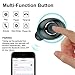 Wireless Earbuds, Kissral Bluetooth 5.0 True Wireless Earbuds HD Stereo Sound Easy Pairing Headphones with 500mAh Charging Case - Black