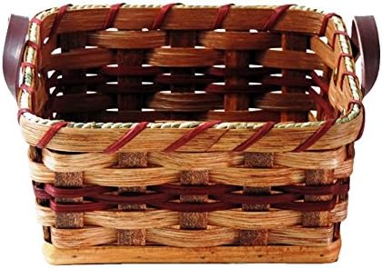 Amish Handmade Napkin Basket IN RED