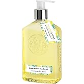Mangiacotti Liquid Hand Soap Naturally Plant Based Hand-Wash with Vitamin E and Fragrant Essential Oils,12-Ounce, Lemon Verbena