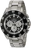 Invicta Men's 'Speedway' Quartz Stainless Steel Casual Watch, Color:Silver-Toned (Model: 22396)