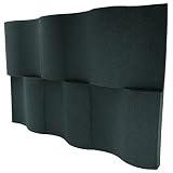 Foamily 6 Pack - Decorative Acoustic Panels Studio Foam Waves 2" X 12" X 12"