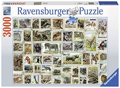 Ravensburger Puzzle 17079 - Tierbriefmarken - 3000 Teile