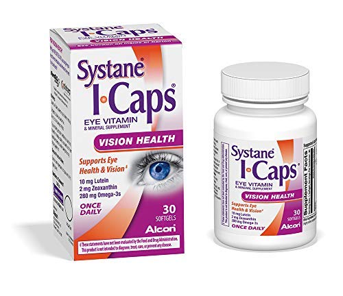 Systane ICaps Eye Vitamin & Mineral Supplement FamilyValue (3Packs of 30Softgels) BSH#ICaps
