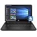 New HP High Performance 15.6-Inch HD WLED-Backlit Touchscreen Laptop PC, AMD Quad-Core A8-7410 APU 2.2GHz 4GB RAM 500GB HDD WiFi HDMI Radeon R5 Graphics Windows 10 Black