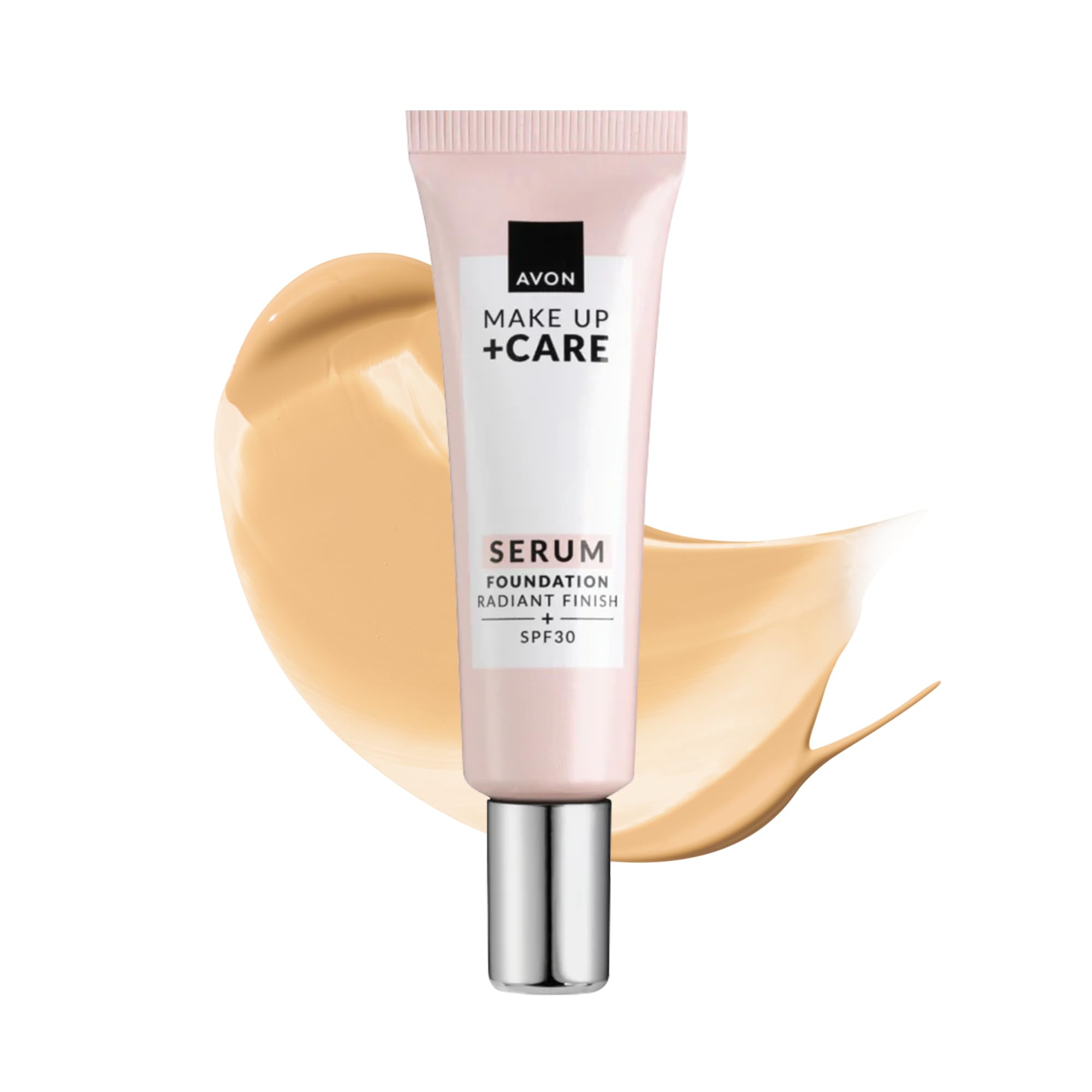 Avon Serum Foundation 30ml, SPF 30, Serum Infused Formula for Light-Medium Coverage, Locks in Moisture, Cruelty Free, Warm Ivory — image 1