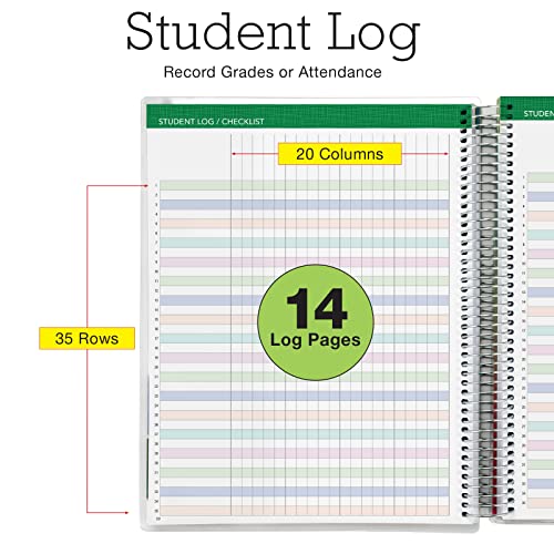 Deluxe 20222023 Dated Teacher Planner 8.5"x11" Includes 7 Periods
