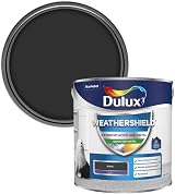 Dulux Weather Shield Quick Dry Satin Paint 750 ml Black