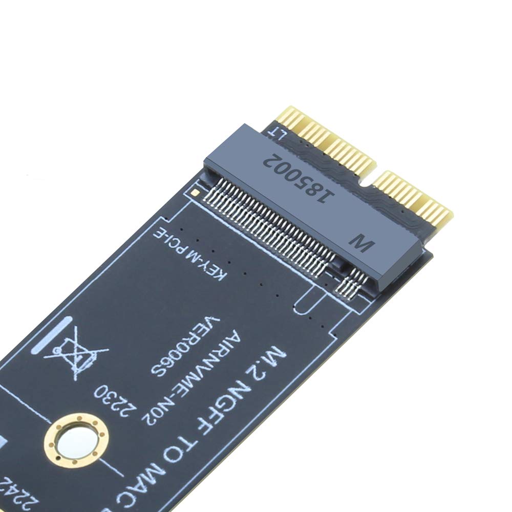 Memory Card Adapters Computers Accessories M 2 Nvme Ssd Convert Adapter Card For Upgrade Macbook Air 13 17