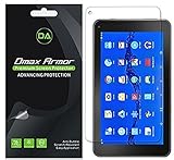 [3-Pack] Dmax Armor DigiLand 7 inch Quad Core Tablet (DL718M / DL721-RB) Screen Protector, Anti-Bubble High Definition Clear Shield- Lifetime Replacements Warranty- Retail Packaging