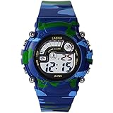 Hiwatch TM Waterproof 30M Outdoor with Alarm WOODLAND CAMO Digital Wrist Watches