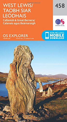 West Lewis/Taobh Siar Leodhais (OS Explorer Active Map) by Ordnance Survey (Map)
