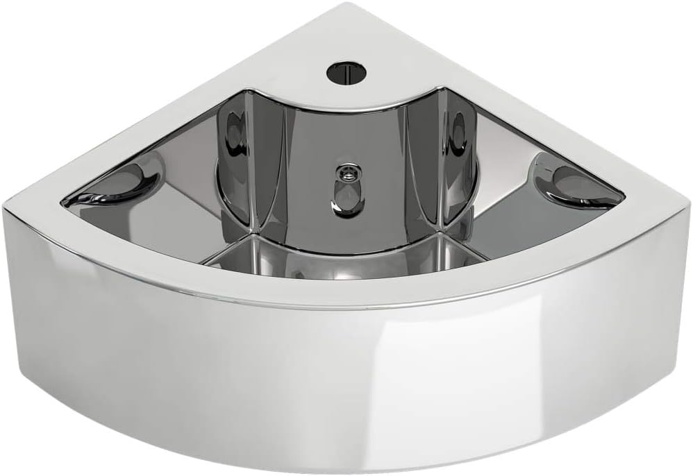 vidaXL Lavabo con Rebosadero Baño Servicio Fregadero Piezas de