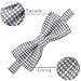 AUSKY 4 Packs Adjustable Pre-tied Bow Tie for Infant Baby Boys Toddler Child Kids in Different color