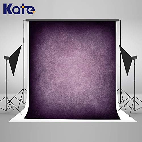 Kate 5Ã—7ft Abstract Photo Backdrop Microfiber Portrait Photography Background Dark Purple Portrait Studio Booths Props