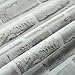 Wallpaper Brick, Removable Self-Adhesive Contact Paper Roll for Room Decor (17.71x 197 inches)