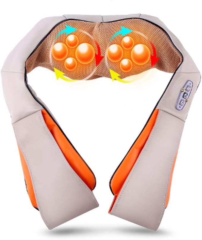 masajeador cervical cuello hombros terapia calor shiatsu