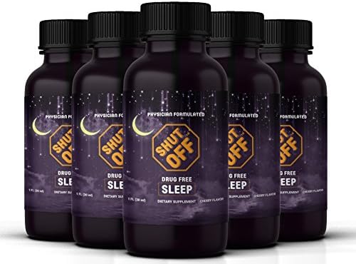 Shut Off Liquid Shot Sleep Aid 5 Pack