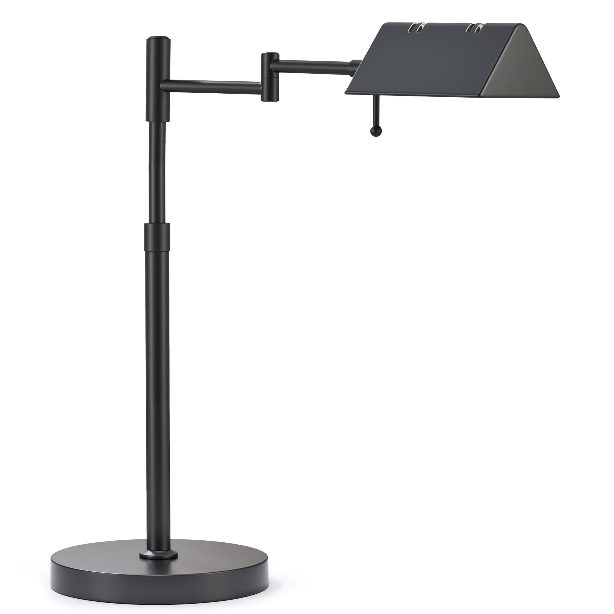 Photo 1 of VONLUCE LED Desk Lamp, Adjustable Industrial Style Metal Table Lamp, Dimmable Reading Lamp for Living Room Bedroom Office, Black