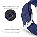 UMTELE for Watch Sport Band 38mm 40mm, Soft Silicone Replacement Band Sport Strap with Ventilation Holes Replacement with Watch Series 4/3/2/1
