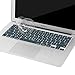 MOSISO Silicone Keyboard Cover Compatible with MacBook Air 13 inch A1466 A1369 2010-2017&Compatible with MacBook Pro 13/15 inch (with/Without Retina Display, 2015 or Older Version), Deep Teal
