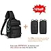 G4Free 2 Pack Tactical Molle Pouches Compact Utility EDC Waist Bag Pack Small Gear Gadget for Chest Vest Tactical Backpack(Black)