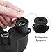 SkyGenius 10x25 Compact Binoculars for Bird Watching, High Powered Binoculars Pocket Size for Theater, Concerts, Travel, BAK4 Roof Prism FMC Lens Binoculars for Adults Kids