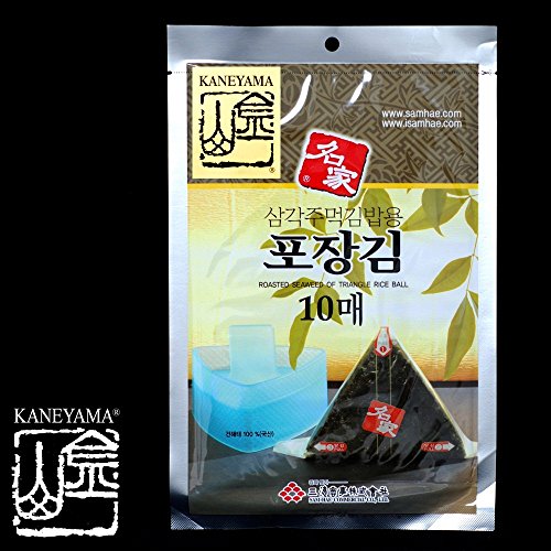 Kaneyama Seaweed Wrappers for Triangular 