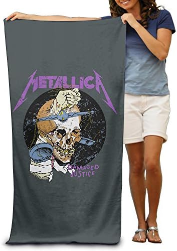 Metallica Harvester Bath Beach Towel 30x50inche,Adult