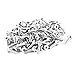 uxcell 100pcs 304HC Steel Hex Countersunk Flat Head Bolts Screws M3x12mm
