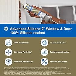 GE Silicone 2+ Window & Door Caulk