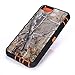 iPhone 6 Plus Case,Vodico iPhone 6s Plus Heavy Duty Protection Hybrid 4 in 1 High Impact Resistant Shockproof Rubber Defender Camo Cover with Belt Clip Holster&Built in Screen Protector-Tree Orange
