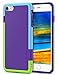 iPhone 7 Case, ELOVEN Hybrid Impact Resistant Anti-Scratch Shockproof Bumper Cover Slim Non-slip Grip Heavy Duty Full-Body Protective Case Shell for Apple iPhone 7 4.7 Inch (2016) - Purple