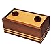 Bits and Pieces - Secret Chamber Wooden Puzzle Box - Wooden Brain Teaser Box - Gift Box