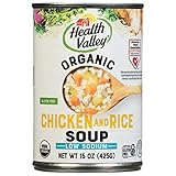 Health Valley Organic Soup, No Salt Added, Chicken