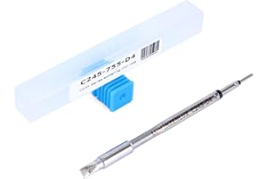 LUMINZENLUX C245 Soldering Tips for JBC Station, High-Performance Solder Iron Tips - Fast Heating, Smooth Soldering(C245-755-D4)