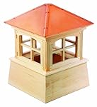 Good Directions Huntington Wood Cupola with Copper Roof, 30" x 43"