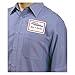 Avery White Adhesive Name Badges with Red Border, 2-1/3